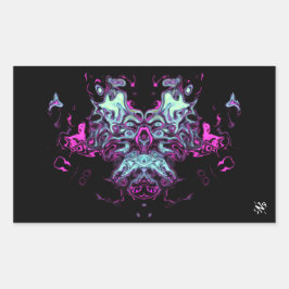 ドラゴンv4 長方形シール