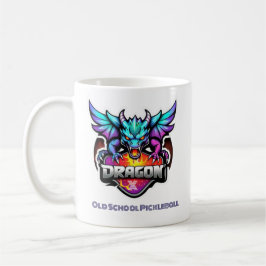 ドラゴンX オールドスクール ピックルボール キャップ コーヒーマグカップ
