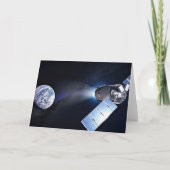 ドラゴンXl宇宙船と惑星の地球の距離 カード (正面)