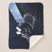 ドラゴンXl宇宙船のイラストレーション。 シェルパブランケット (正面)