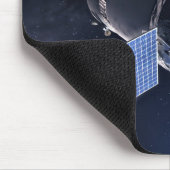 ドラゴンXl宇宙船のイラストレーション。 マウスパッド (コーナー)