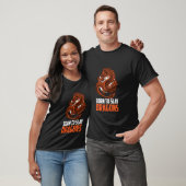ドラゴ生まれンズ神話的な生き物のドラゴンのレプトを殺す Tシャツ (ユニセックス)