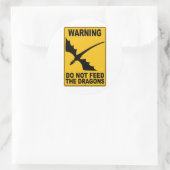 ドラゴ食べ物を与えンを使わない ラウンドシール (バッグ)