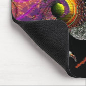 ドラゴ/ファンタジー金ゴールドドラゴン マウスパッド (コーナー)