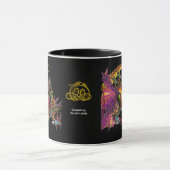 ドラゴ/ファンタジー金ゴールドドラゴン マグカップ (中央)