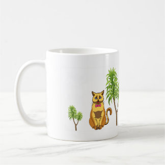 ドラセナ 猫への毒性 注意アート コーヒーマグカップ