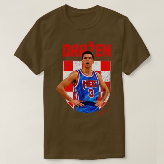 ドラゼン・ペトロビック Tシャツ (デザイン正面)
