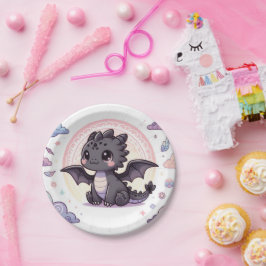 ドラッお洒落エレガントグ赤ちゃんシャワー ペーパープレート