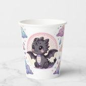 ドラッお洒落エレガントグ赤ちゃんシャワー 紙コップ (正面)