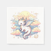 ドラッお洒落グベビーシャワー スタンダードカクテルナプキン (正面)