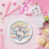 ドラッお洒落グベビーシャワー ペーパープレート (パーティー)