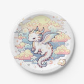 ドラッお洒落グベビーシャワー ペーパープレート (正面)