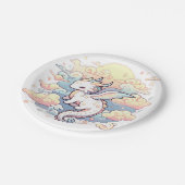 ドラッお洒落グベビーシャワー ペーパープレート (アングル)