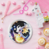 ドラッお洒落グベビーシャワー ペーパープレート (パーティー)