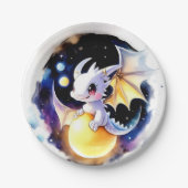 ドラッお洒落グベビーシャワー ペーパープレート (正面)