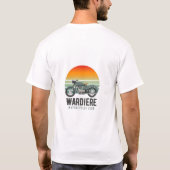 ドラッお洒落グTシャツデザイン Tシャツ (裏面)