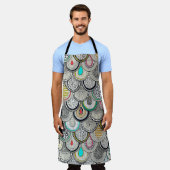 ドラッはかりで測グ エプロン (着用した状態)