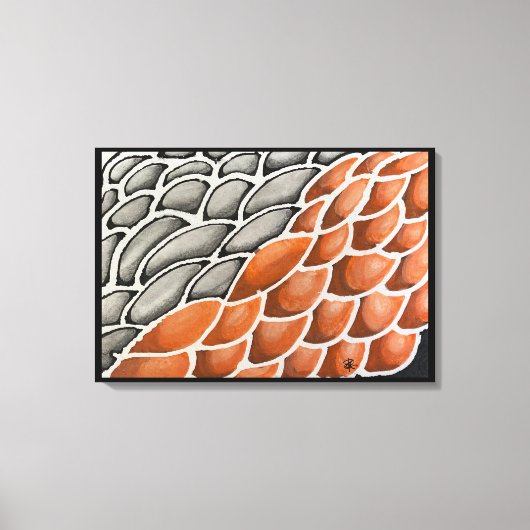 ドラッはかりで測グ キャンバスプリント (正面)