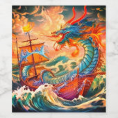 ドラッアートグ ワインラベル (シングルラベル)