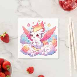 ドラッエレガントグベビーシャワー スタンダードカクテルナプキン