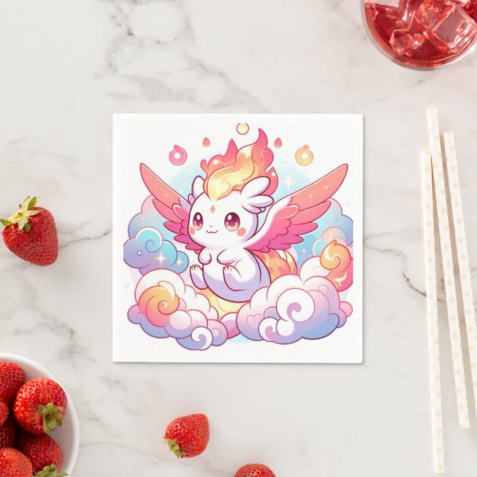 ドラッエレガントグベビーシャワー スタンダードカクテルナプキン (インサイチュ)