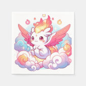 ドラッエレガントグベビーシャワー スタンダードカクテルナプキン (正面)