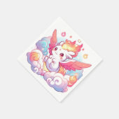 ドラッエレガントグベビーシャワー スタンダードカクテルナプキン (角)