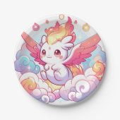 ドラッエレガントグベビーシャワー ペーパープレート (正面)