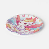 ドラッエレガントグベビーシャワー ペーパープレート (アングル)