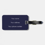 ドラッカッコいいグファンタジーDNDロレプライングナーディ ラゲッジタグ (裏面横)