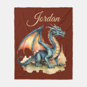 ドラッカッコいいグ フリースブランケット (正面)