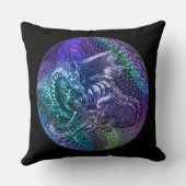 ドラッカラフルグファンタジーオルブ装飾用クッション クッション (裏面)