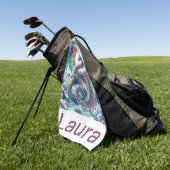 ドラッカラフルグ ゴルフタオル (グリーン)