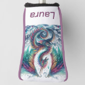 ドラッカラフルグ ゴルフヘッドカバー (回転90)