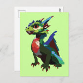 ドラッカラフルグ ポストカード (正面/裏面)