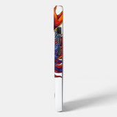 ドラッカラフル中国のグ Case-Mate iPhoneケース (裏面 / 左)