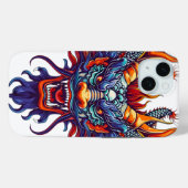 ドラッカラフル中国のグ Case-Mate iPhoneケース (裏面 (横))