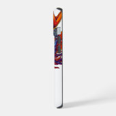 ドラッカラフル中国のグ iPhone 15ケース (左側面)