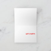 ドラッグが…パーティを楽しもうあないで下さい カード (内部)