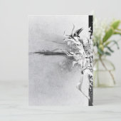 ドラッグとドロップ結婚式招待状 招待状 (スタンド正面)