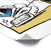 ドラッグとドロップ ポスター (角)