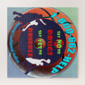 ドラッグにNOと言う – ドリブルにYESを言う ジグソーパズル (横)