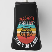 ドラッグのゴルフクラブカバー ゴルフヘッドカバー (回転90)