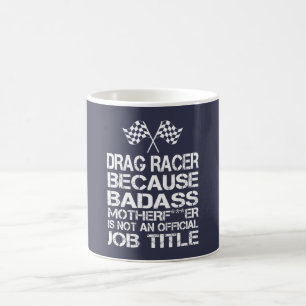 ドラッグのレーサー コーヒーマグカップ