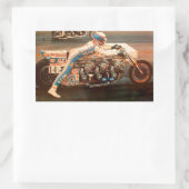 ドラッグの競争 長方形シール (バッグ)