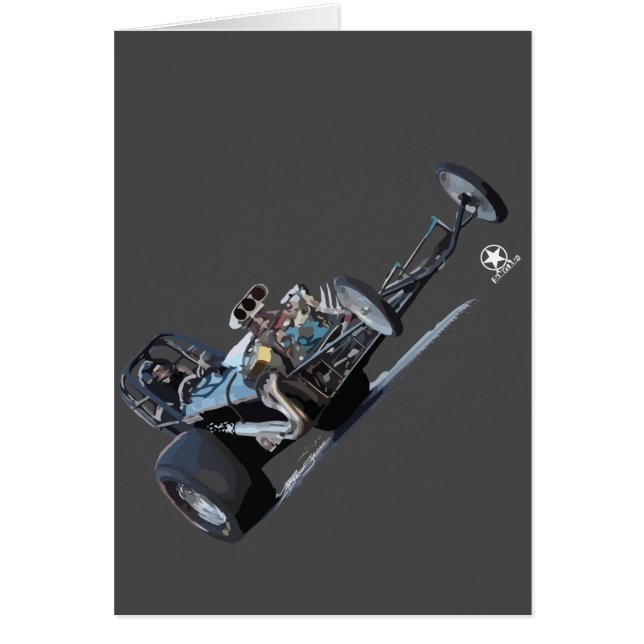 ドラッグのDragsters競争及びヴィンテージ (正面)