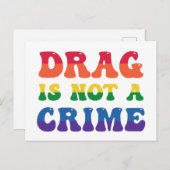 ドラッグはがきではない ポストカード (正面/裏面)