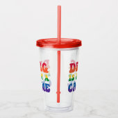 ドラッグは犯罪ではないアクリル製タンブラー アクリルタンブラー (右)