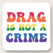 ドラッグは犯罪ではない コースター (正面)