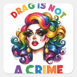 ドラッグは犯罪ではない スクエアシール